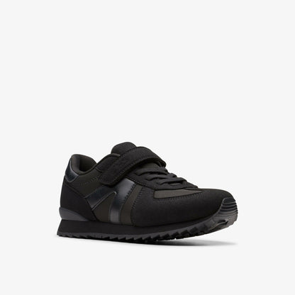 Clarks Exclusive / Jaspen Vibe Kid Black/Black