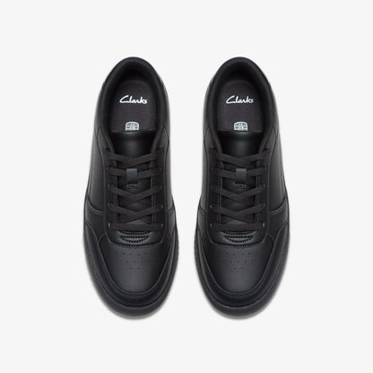 Clarks Great Value / Barley Step Youth Black