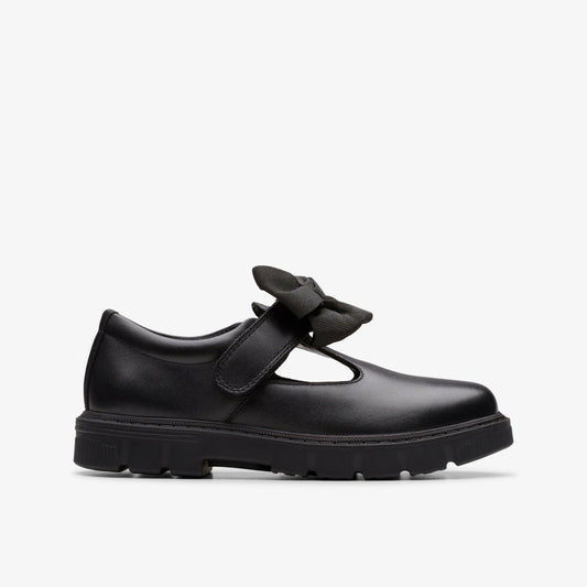 Clarks Special Offer / Lorcam Hope Kid Black Leather