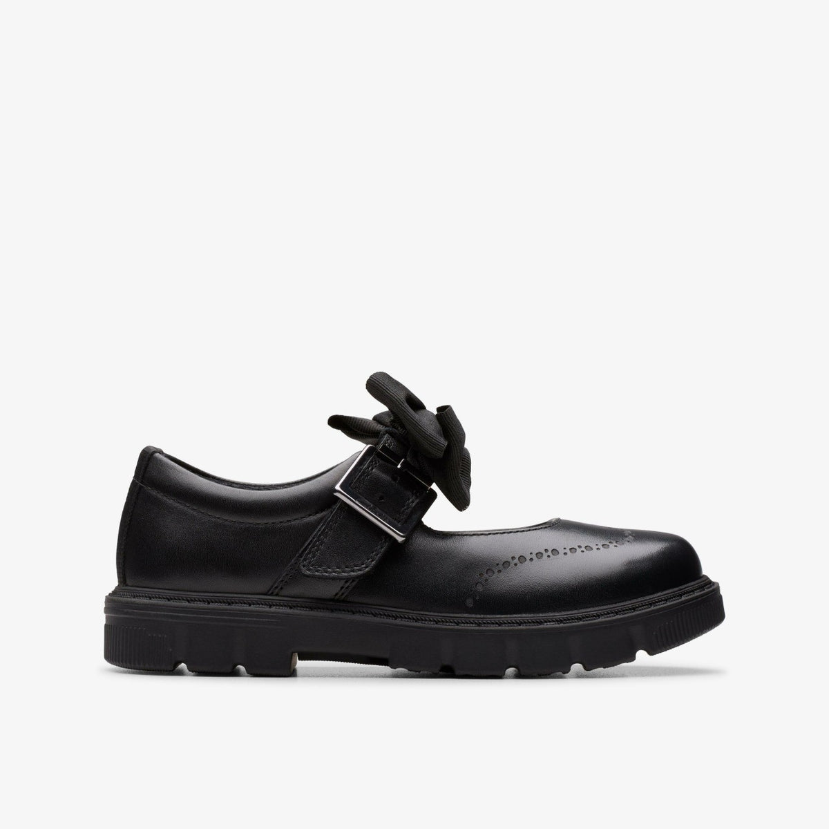 Clarks Premium / Lorcam Jane Kid Black Leather