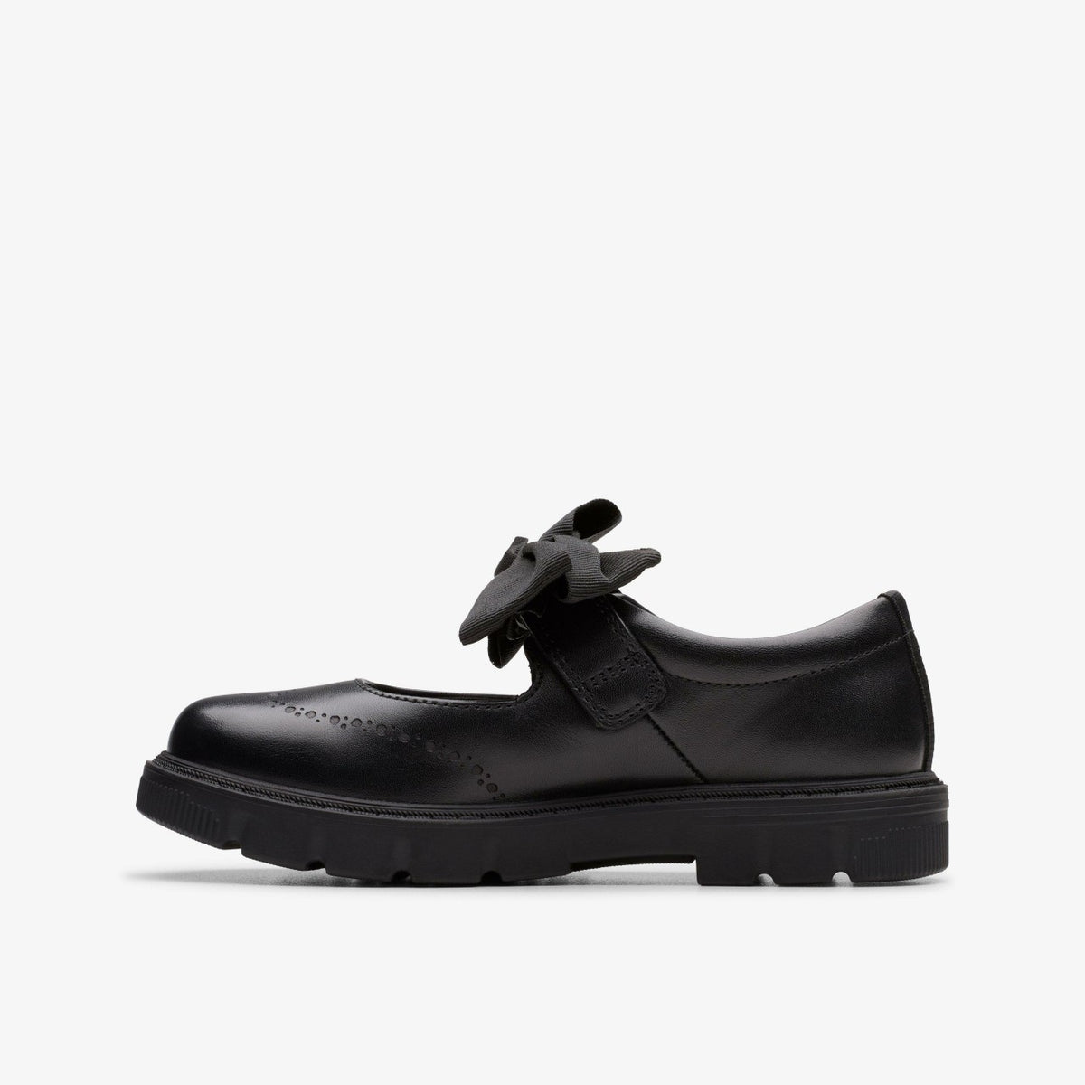 Clarks Premium / Lorcam Jane Kid Black Leather