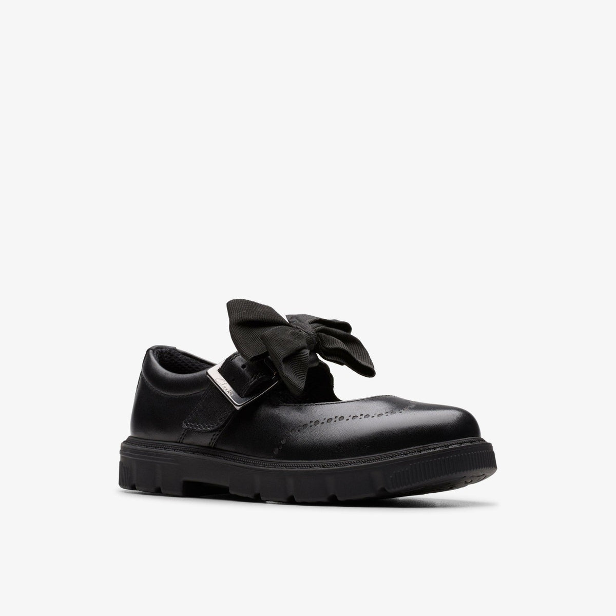 Clarks Premium / Lorcam Jane Kid Black Leather