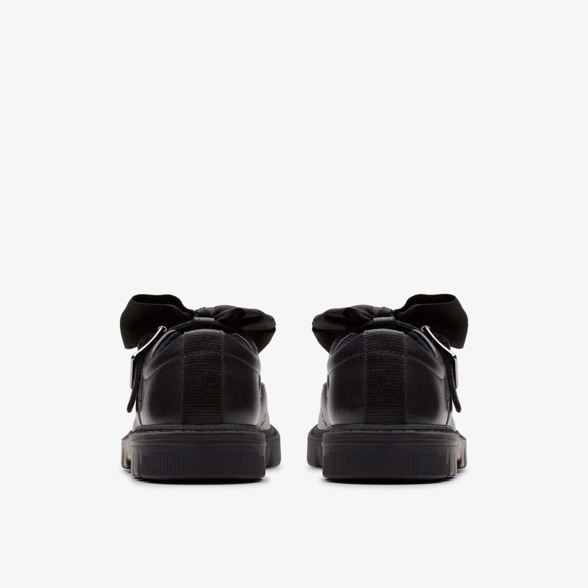 Clarks Premium / Lorcam Jane Kid Black Leather