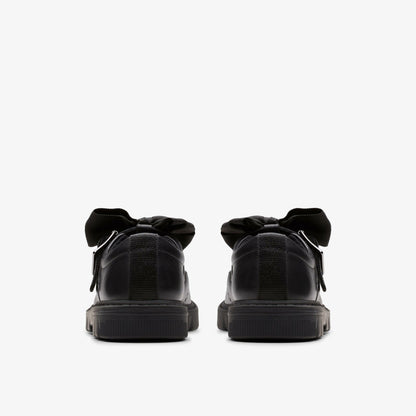 Clarks Premium / Lorcam Jane Kid Black Leather