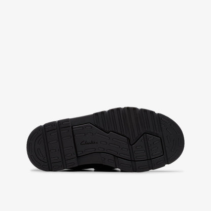 Clarks Popular / Lorcam Bow Kid Black Leather