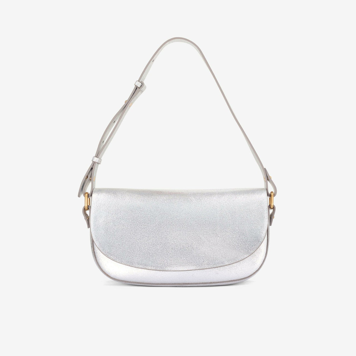 Clarks Top Pick / Baguette Dress Silver Leather