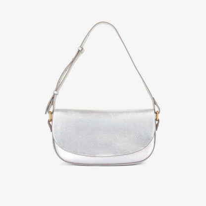 Clarks Top Pick / Baguette Dress Silver Leather