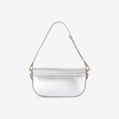 Clarks Top Pick / Baguette Dress Silver Leather