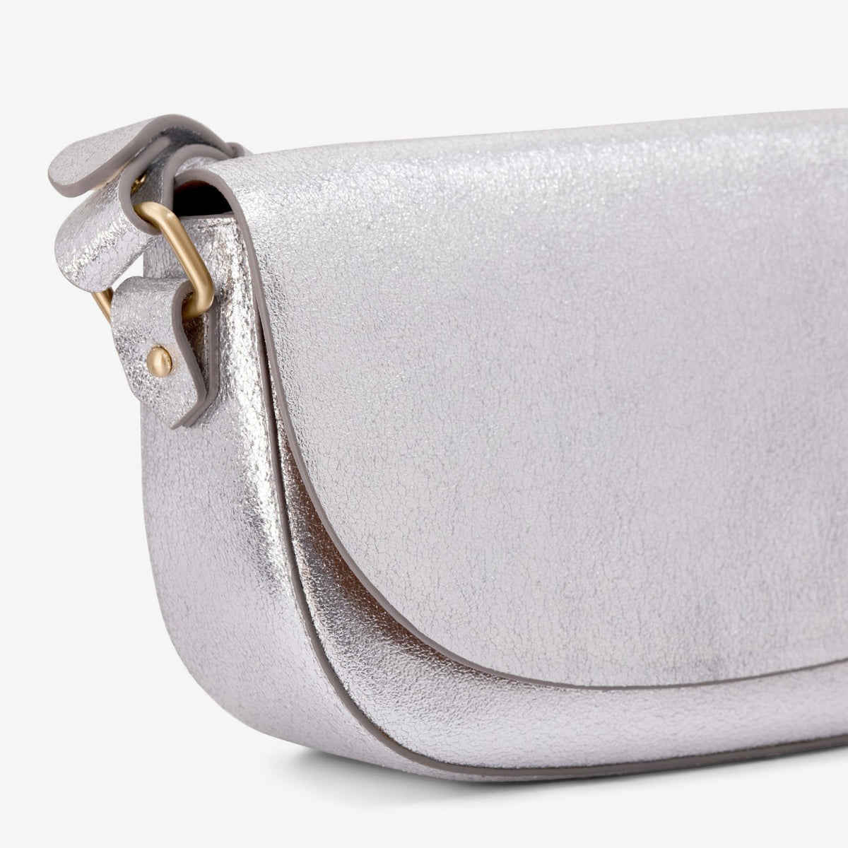 Clarks Top Pick / Baguette Dress Silver Leather