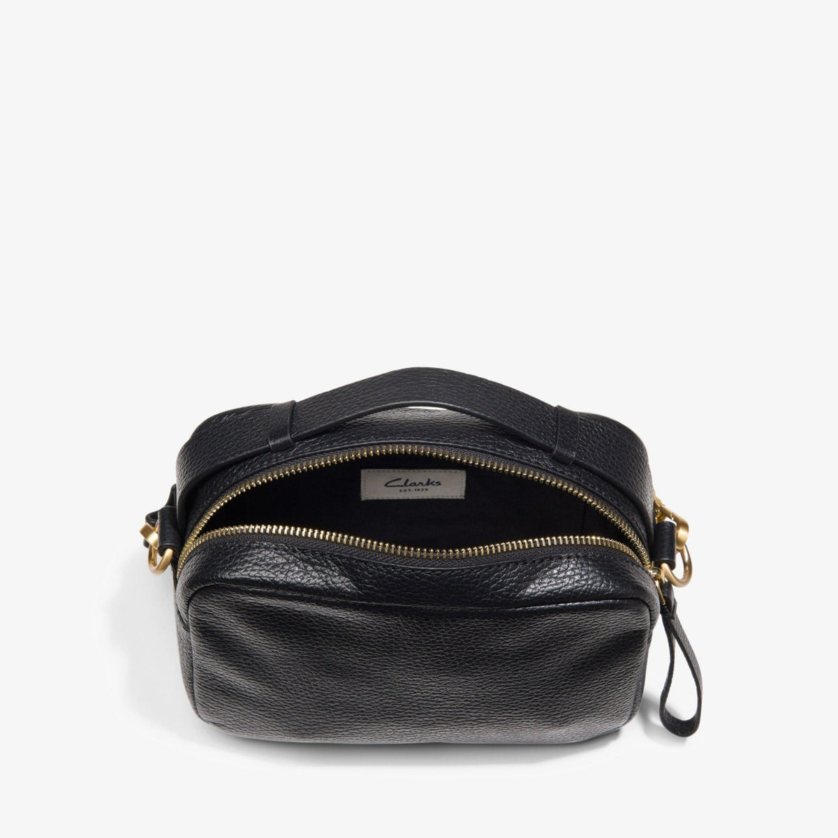 Clarks Discount / Camera Cross Black Leather