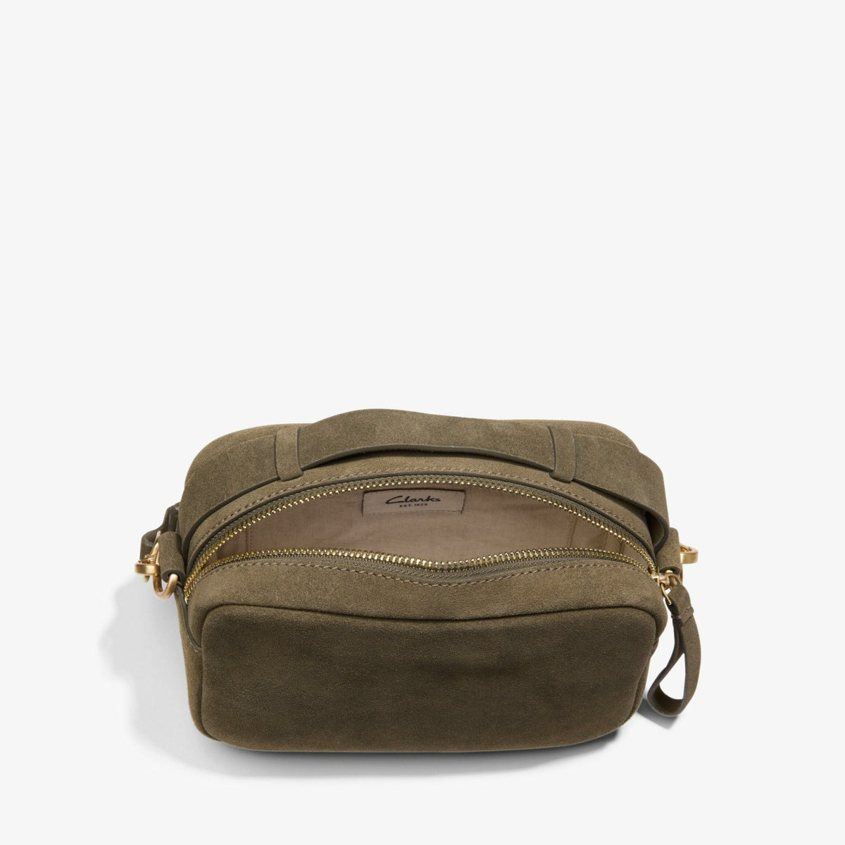 Clarks Trusted / Camera Cross Olive Suede
