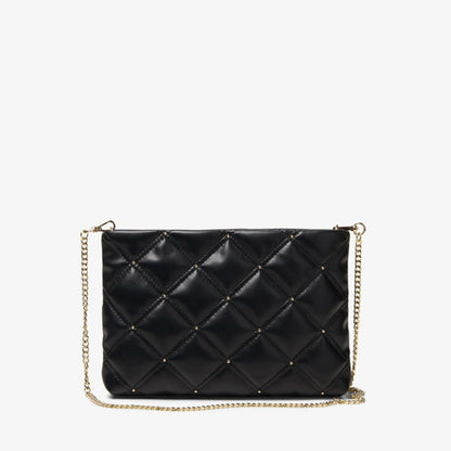 Clarks New / Dress Pouch Black Quilted