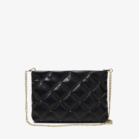 Clarks New / Dress Pouch Black Quilted