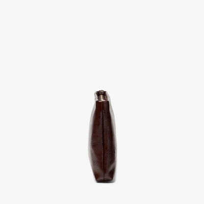 Clarks Trusted / Dress Pouch Burgundy Patent