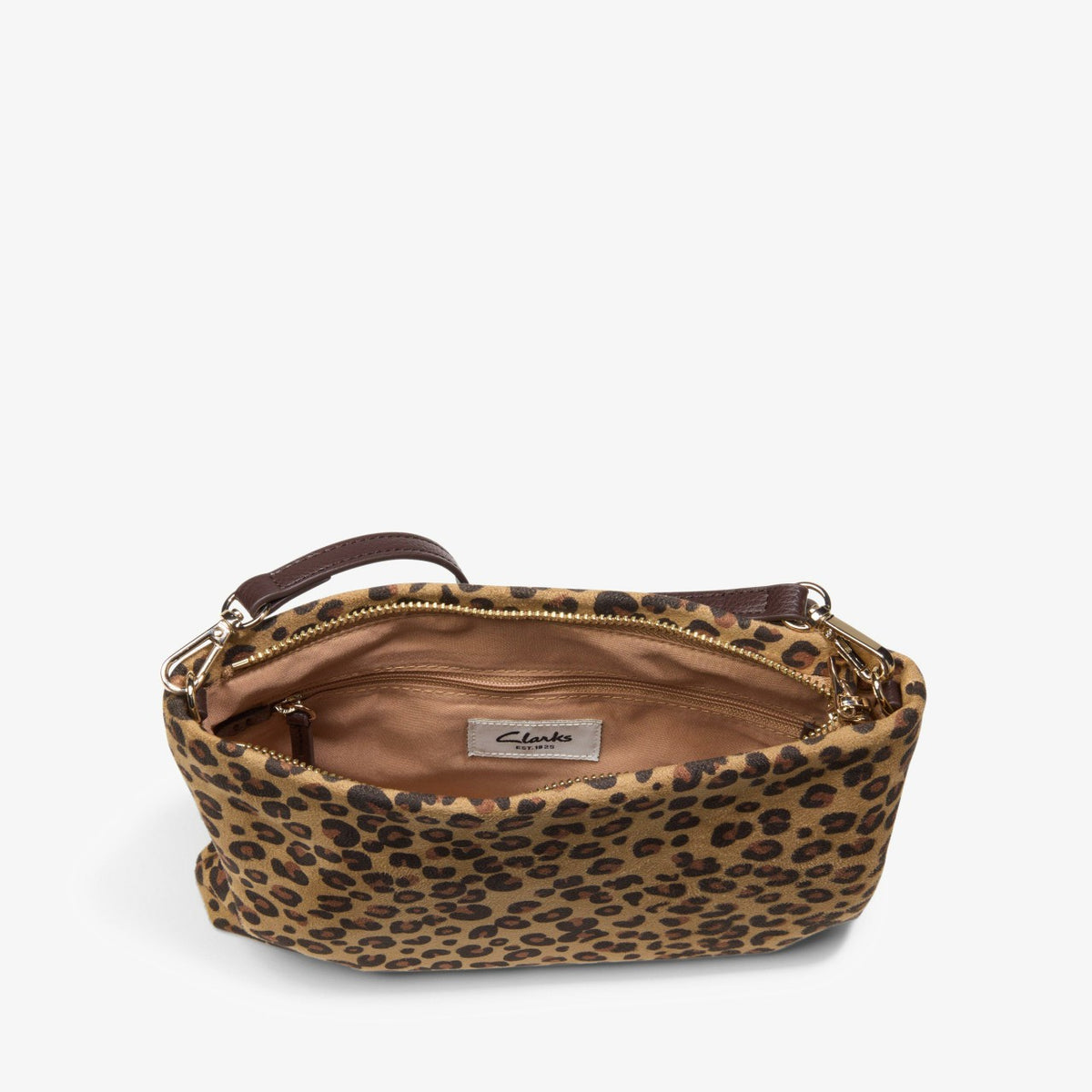 Clarks Discount / Pouch Bag Leopard Print