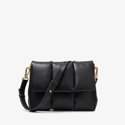 Clarks Great Value / Puffy Crossbody Black Leather