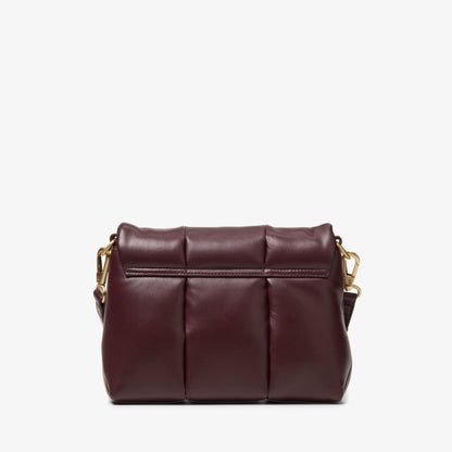 Clarks Special Offer / Puffy Crossbody Burgundy Leather