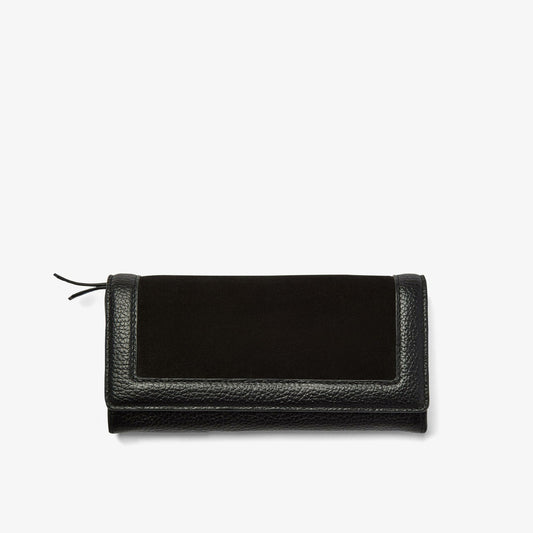 Clarks Smart Buy / Casual Purse Black Suede