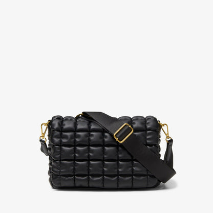 Clarks Recommended / Quilted Cross Black