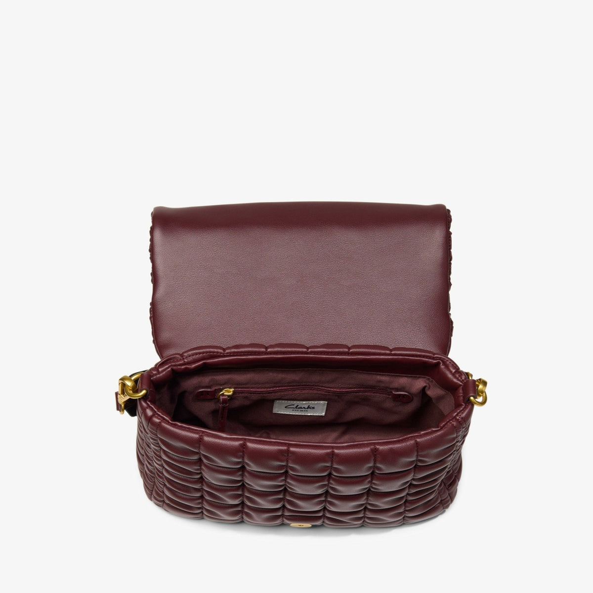 Clarks Customer Favorite / Quilted Cross Burgundy
