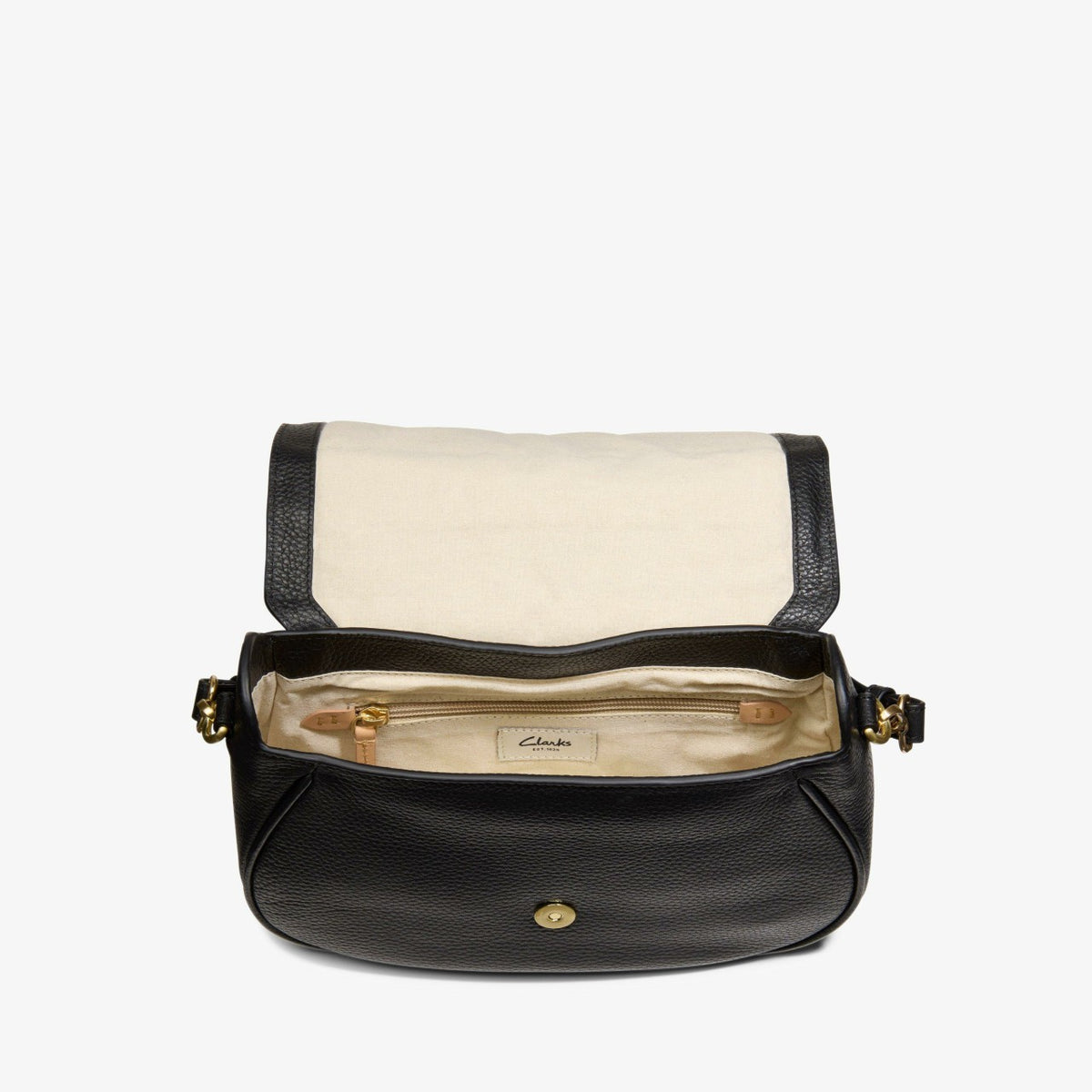 Clarks Smart Buy / Utility Saddle Black Leather