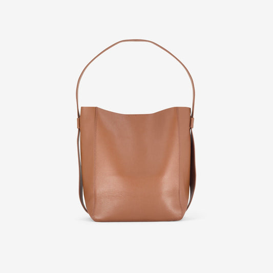 Clarks Best Seller / Bucket Tote Tan Leather