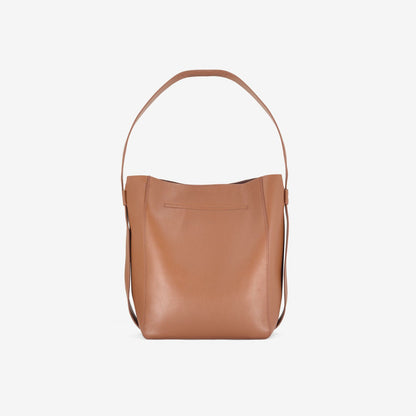 Clarks Best Seller / Bucket Tote Tan Leather