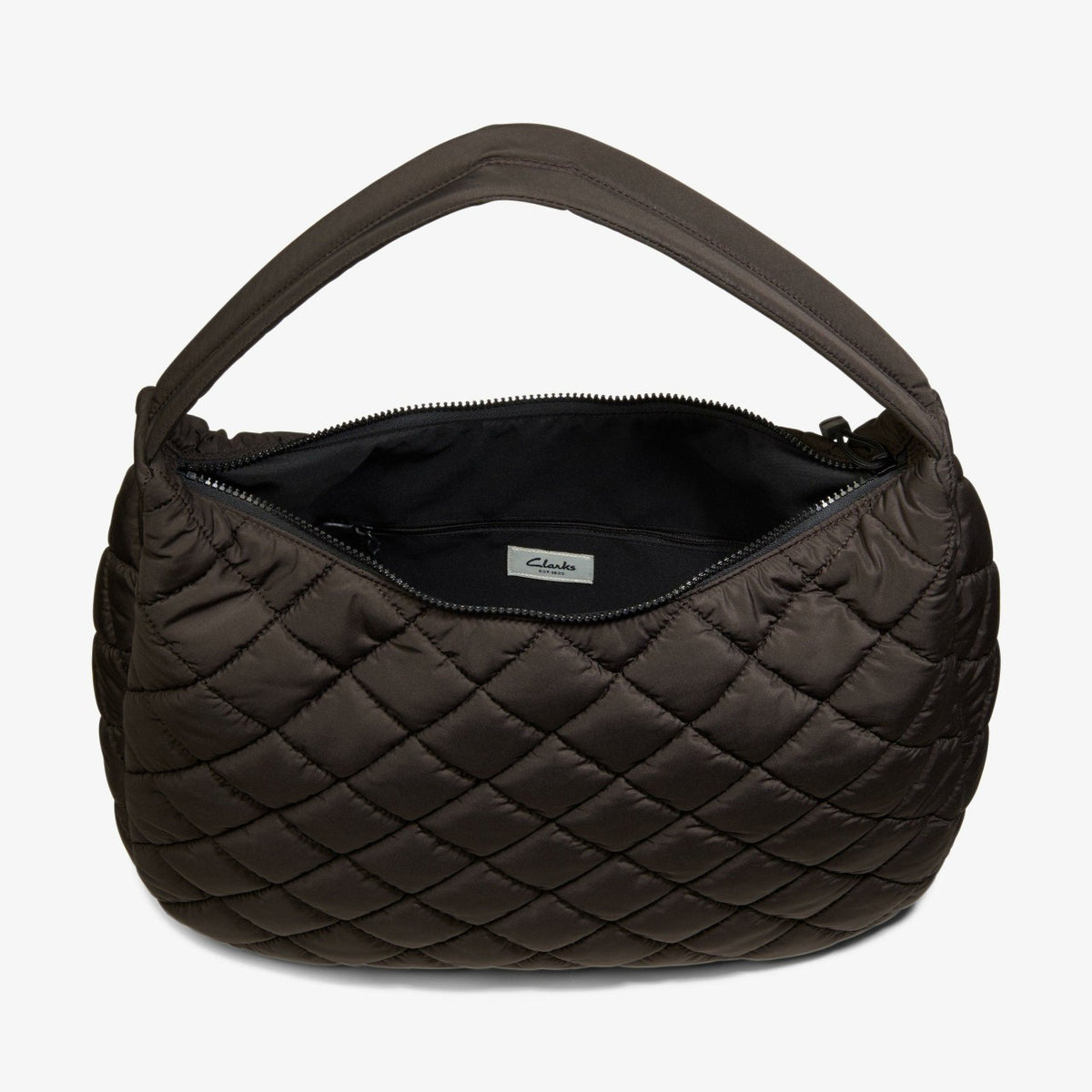 Clarks Trusted / Quilted Tote Dark Brown