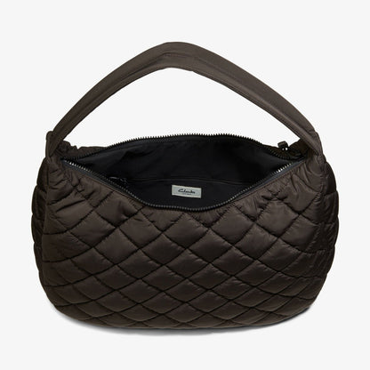 Clarks Trusted / Quilted Tote Dark Brown