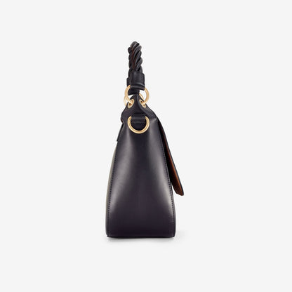 Clarks Trending / Twist Midi Black Leather