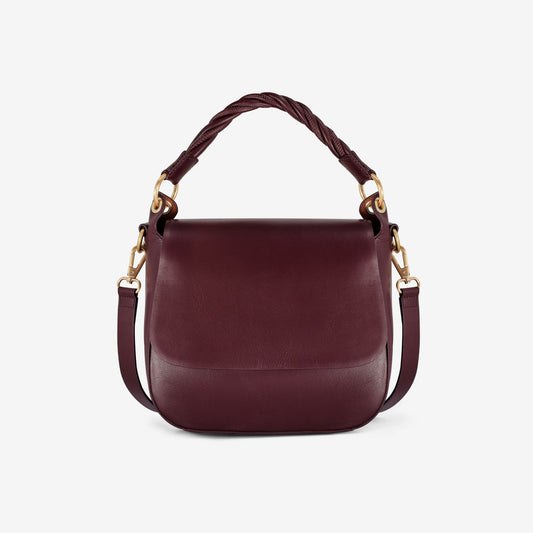 Clarks Trending / Twist Midi Burgundy Leather