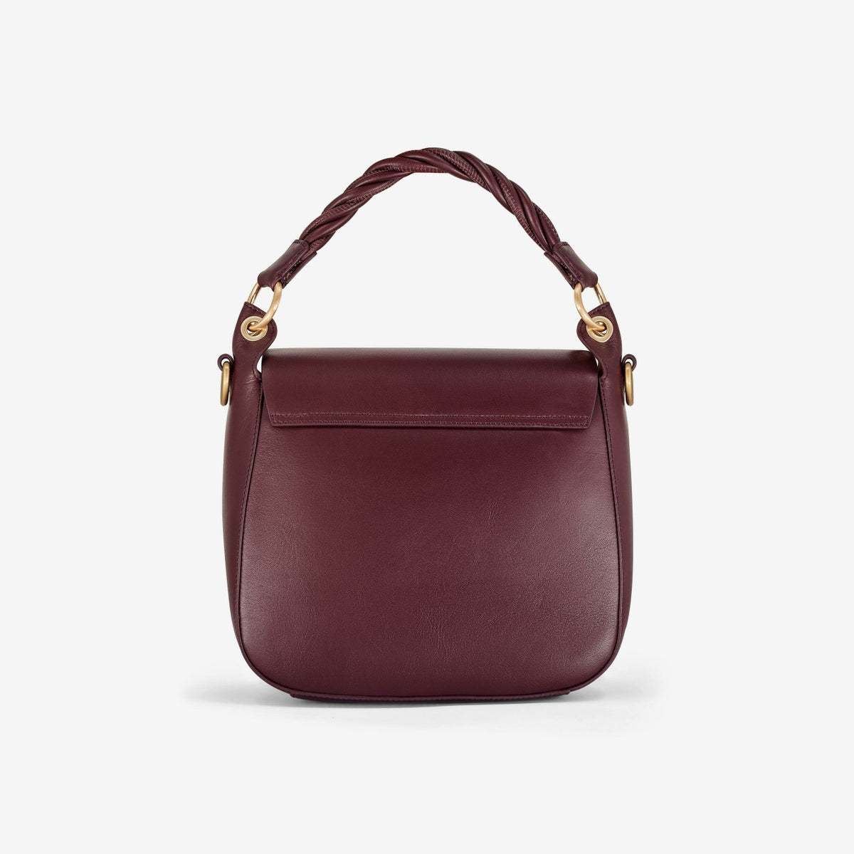 Clarks Trending / Twist Midi Burgundy Leather