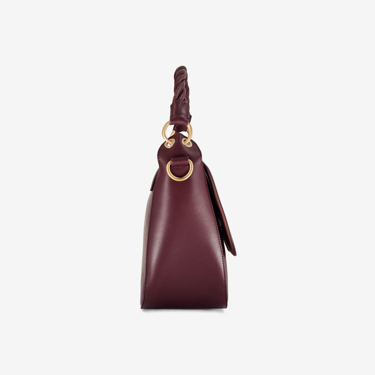 Clarks Trending / Twist Midi Burgundy Leather