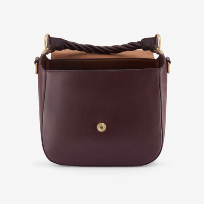 Clarks Trending / Twist Midi Burgundy Leather