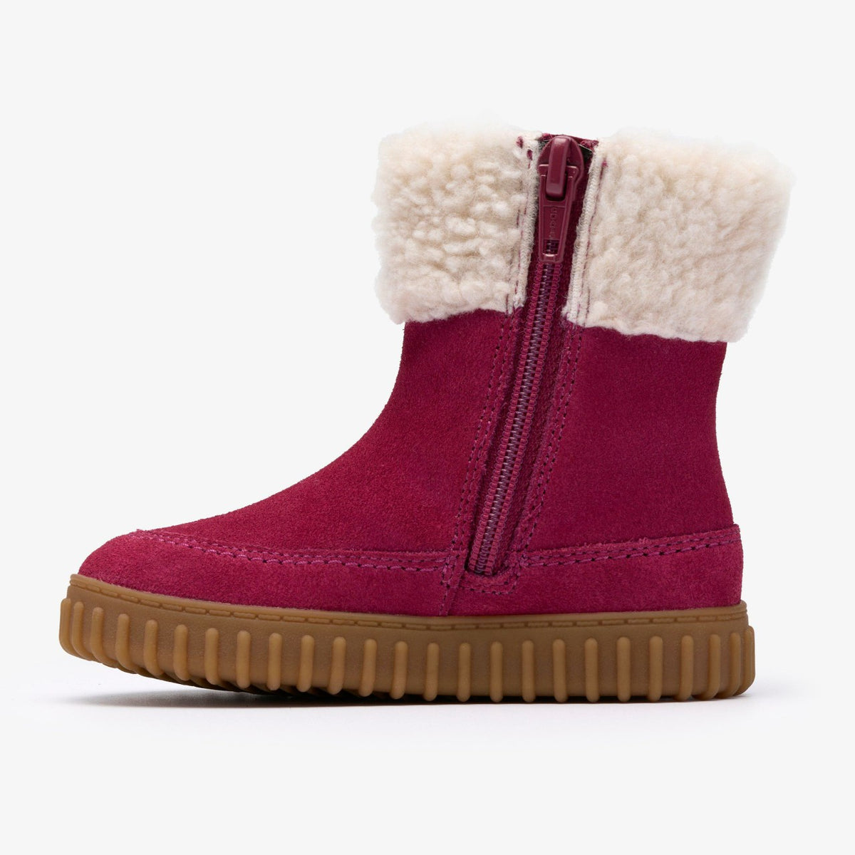 Clarks Exclusive / Cove Snug Toddler Berry Suede