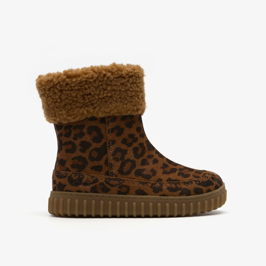 Clarks Signature / Cove Snug Toddler Leopard Print