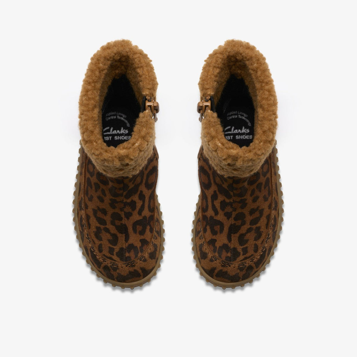 Clarks Signature / Cove Snug Toddler Leopard Print