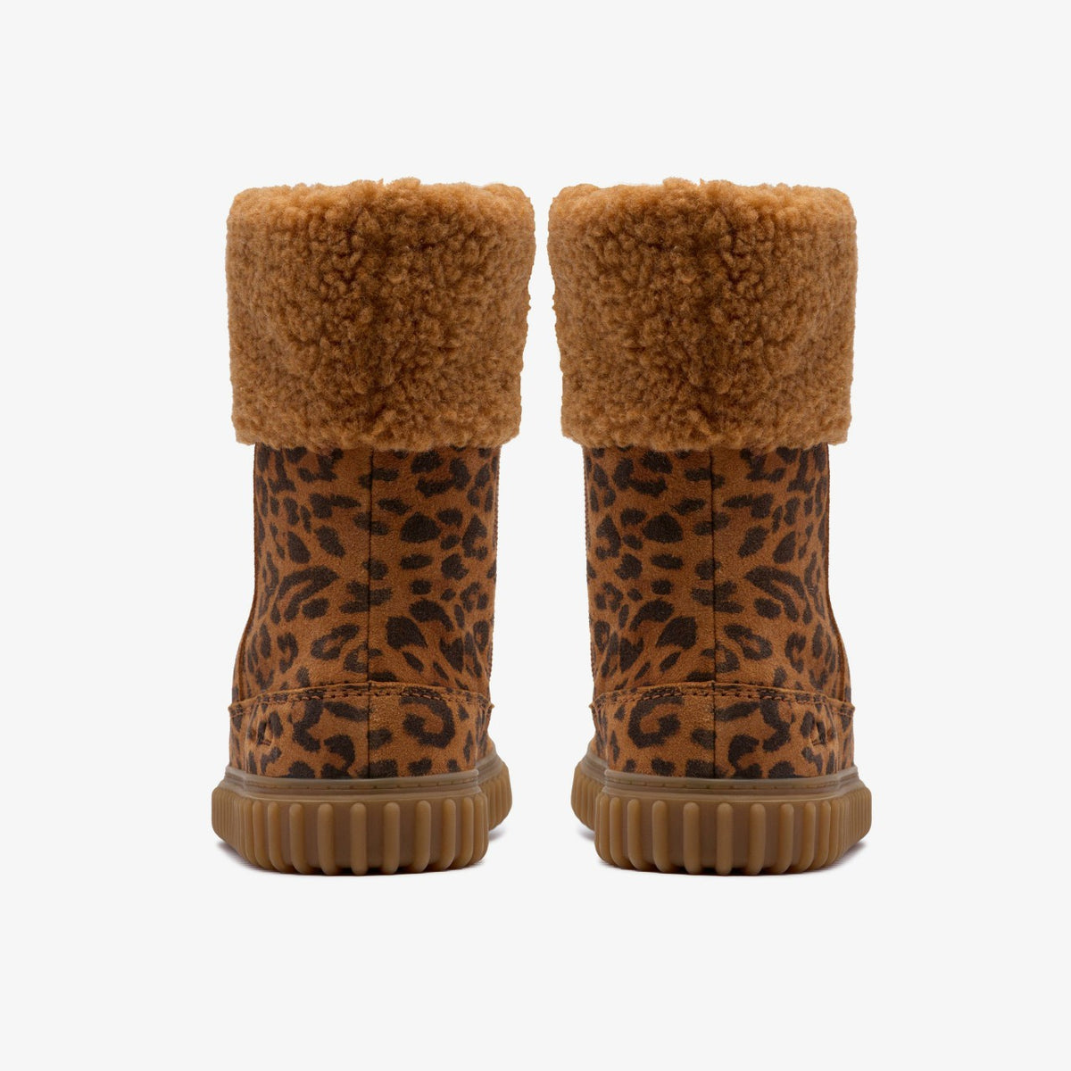 Clarks Essential / Cove Snug Kid Leopard Print