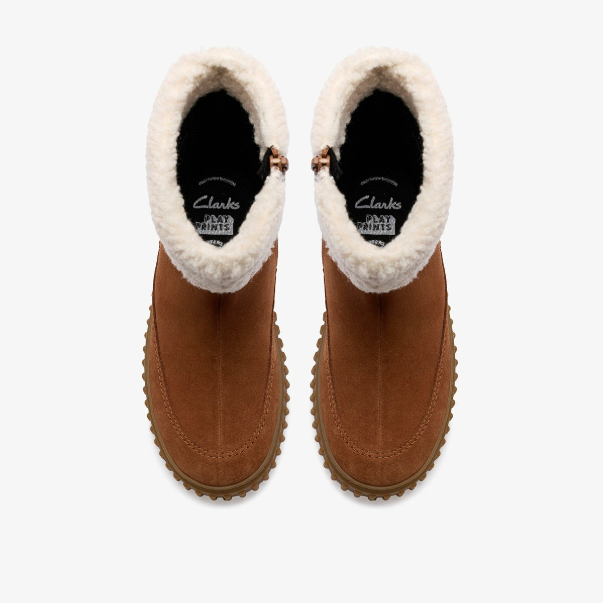 Clarks Value / Cove Snug Kid Tan Suede
