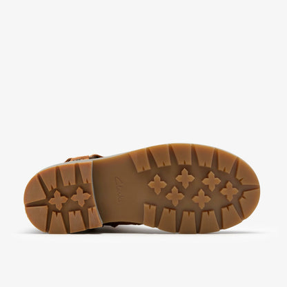 Clarks Deals / Prague Shine Kid Tan Suede