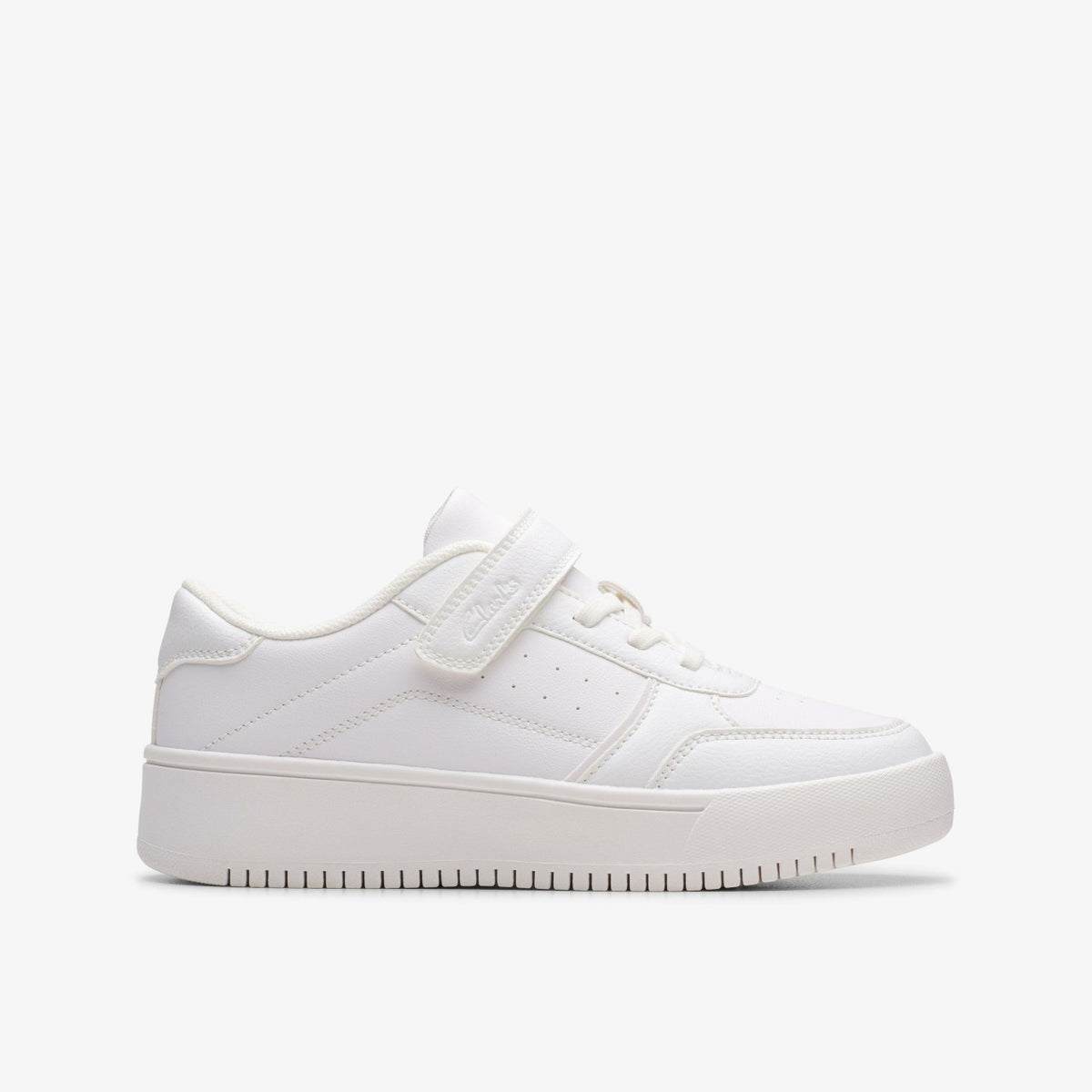 Clarks Discount / Barley Step Kid White/White