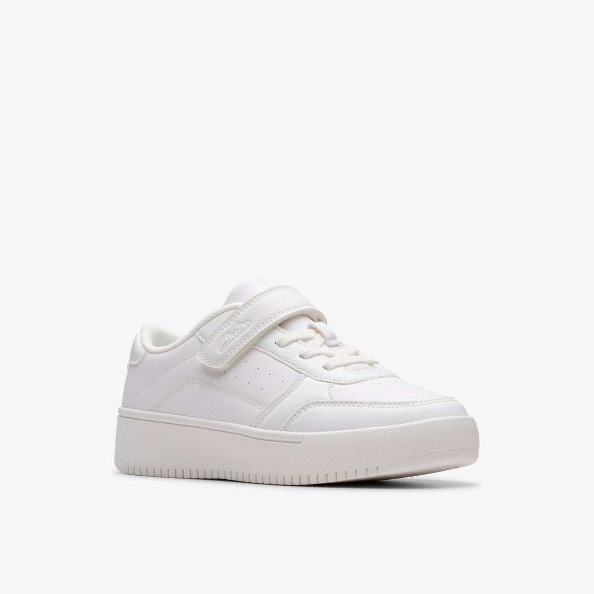 Clarks Discount / Barley Step Kid White/White