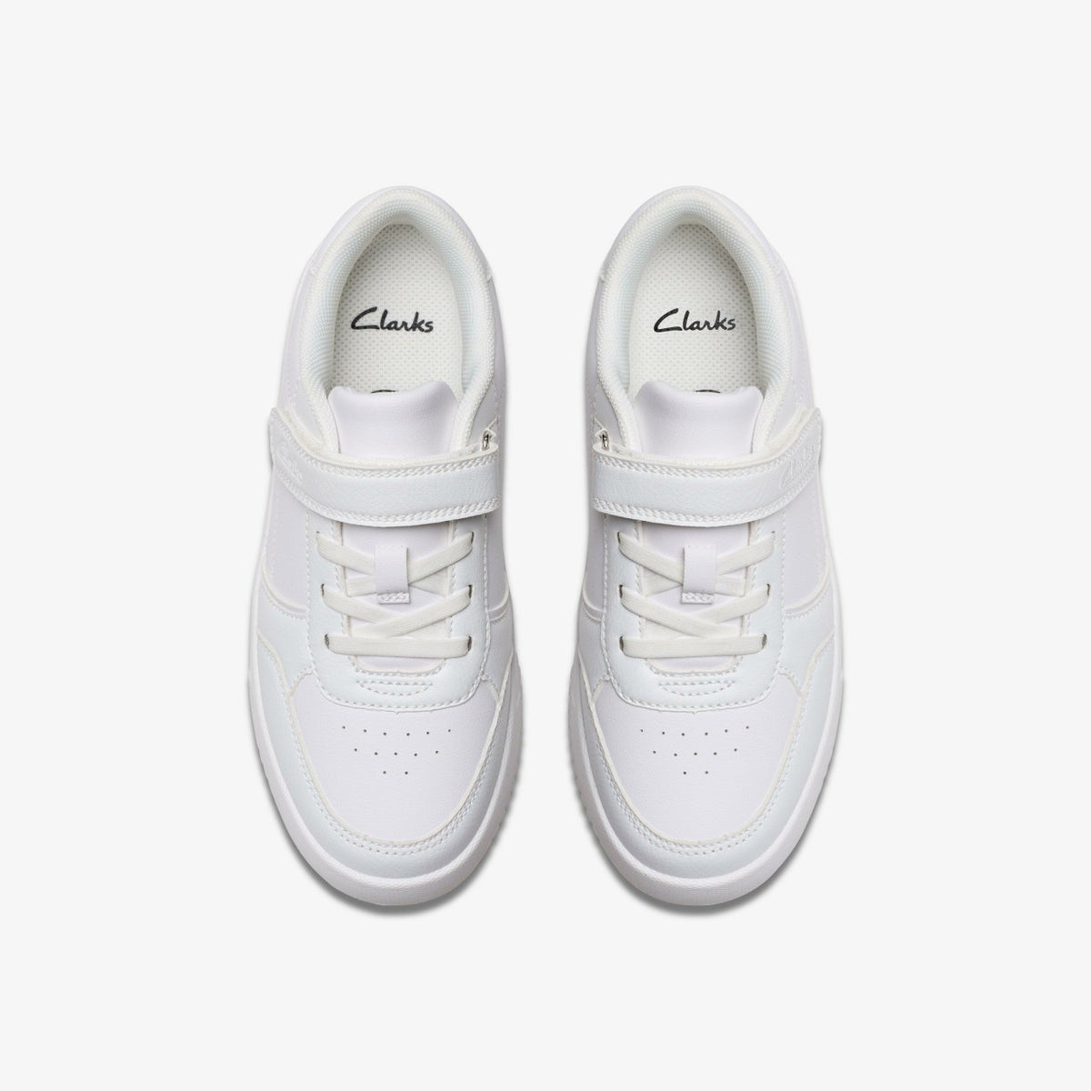 Clarks Discount / Barley Step Kid White/White