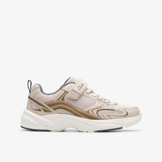 Clarks Everyday / Crafton Move Kid Beige Combination