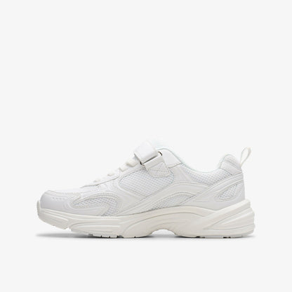 Clarks Signature / Crafton Move Kid White/White