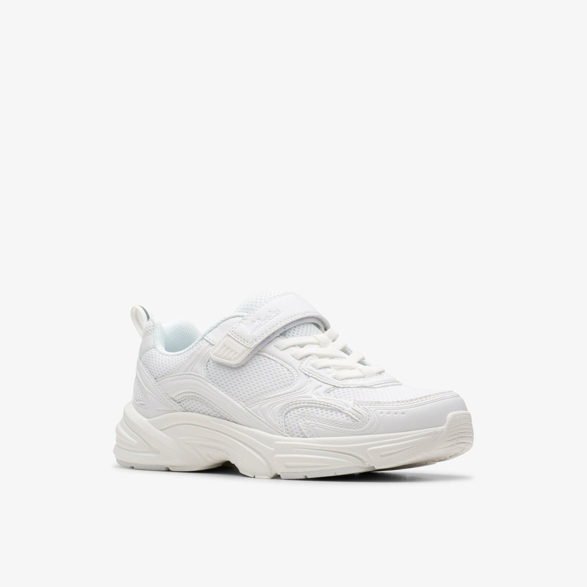 Clarks Signature / Crafton Move Kid White/White