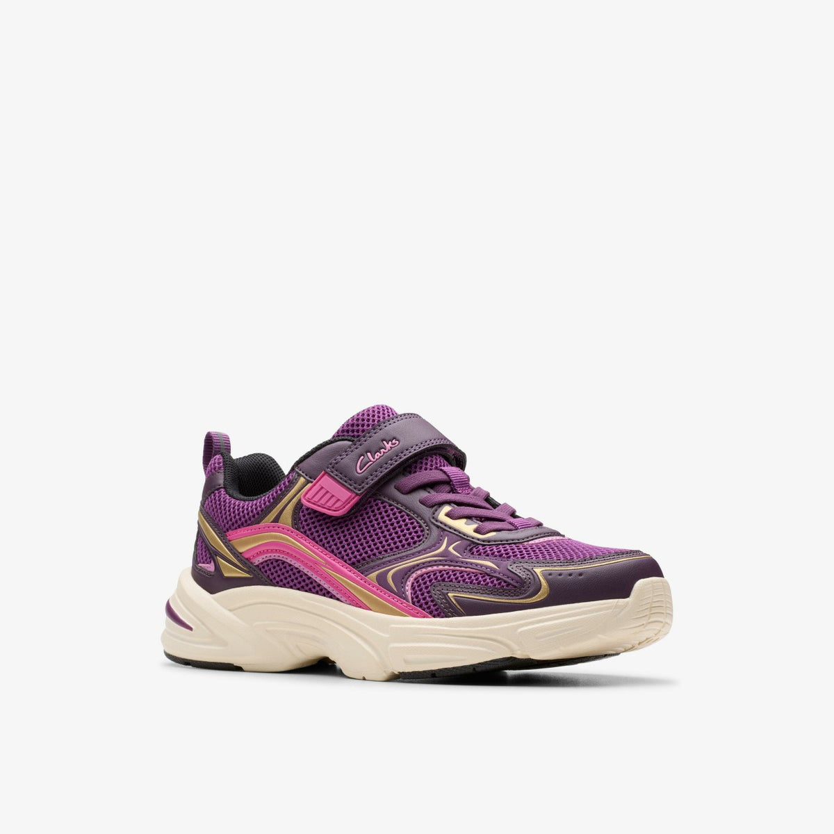 Clarks Best Price / Crafton Move Kid Purple Combination