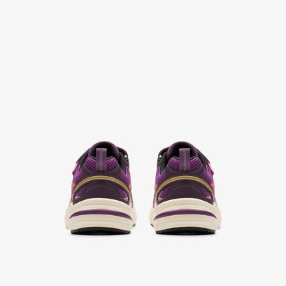 Clarks Best Price / Crafton Move Kid Purple Combination