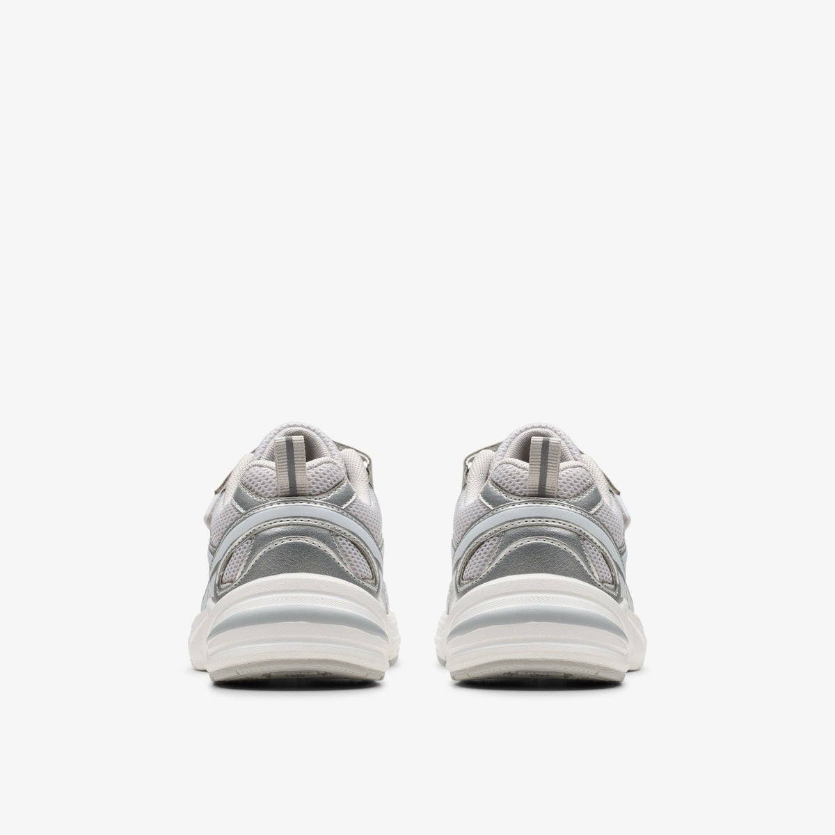 Clarks Recommended / Crafton Move Kid Silver Metallic