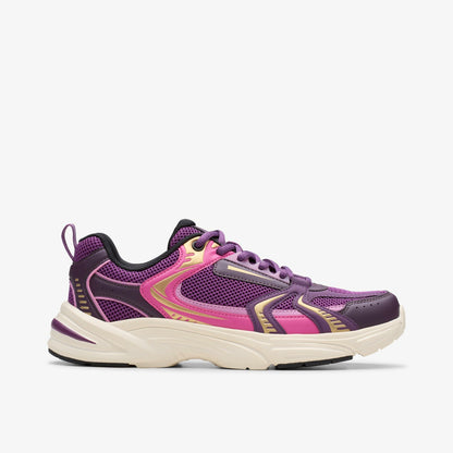Clarks Value / Crafton Move Youth Purple Combination